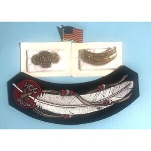 2005 HOG  Harley Davidson Owners Group Patch & Pin, Ladies of Harley & USA pins
